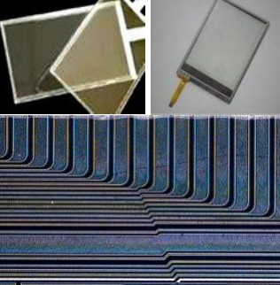 ITO薄膜、銀漿蝕刻劃線