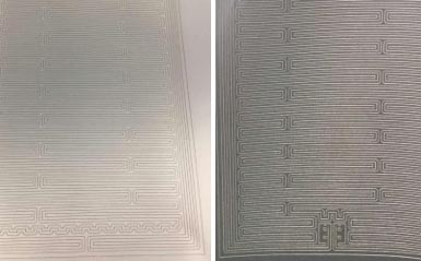 鋁箔上標刻電路布線