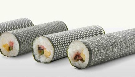 壽司、紫菜雕刻樣品